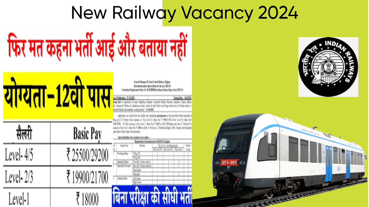 New Railway Vacancy 2024