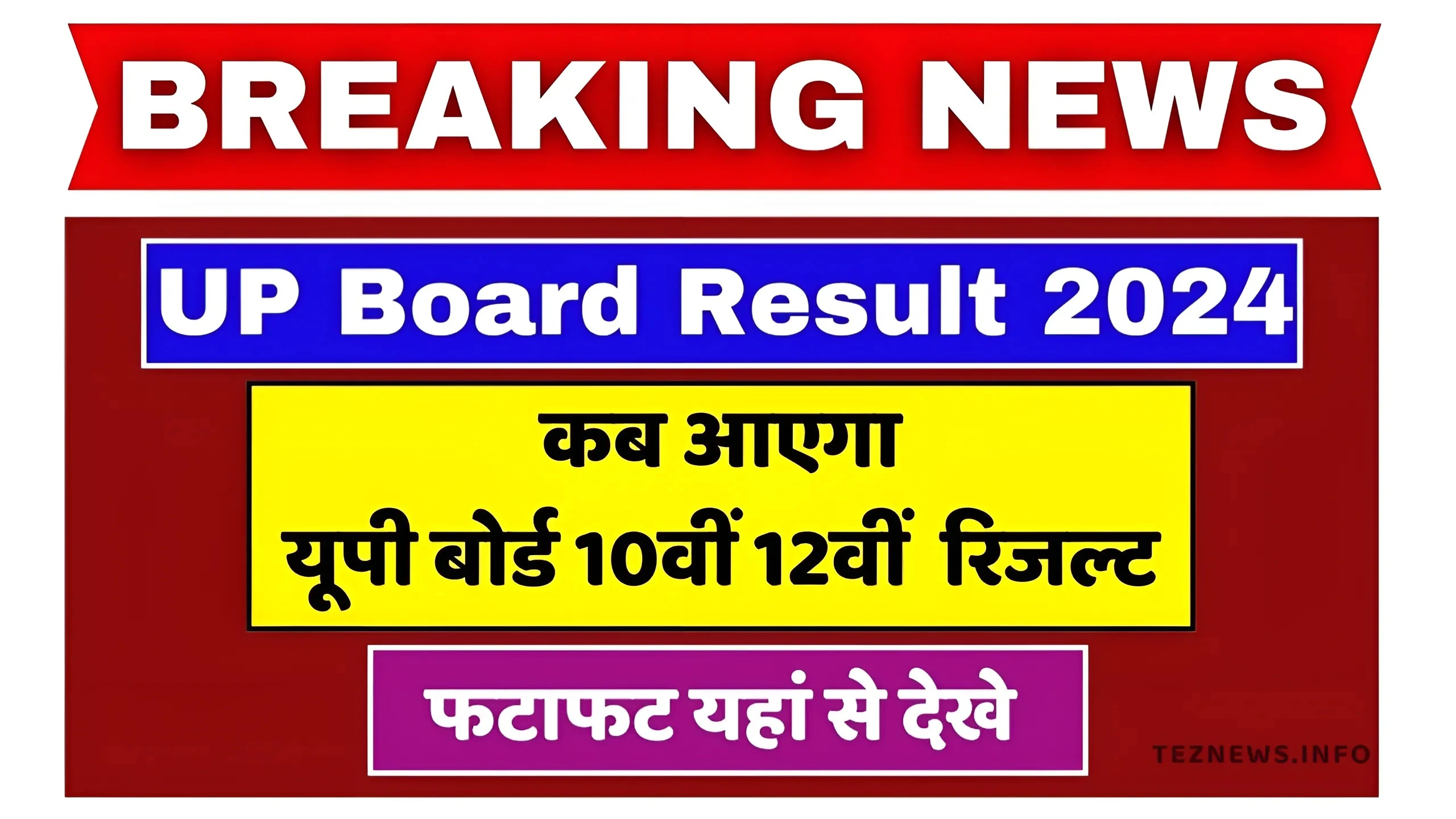 UP Board 10th & 12th Result 2024