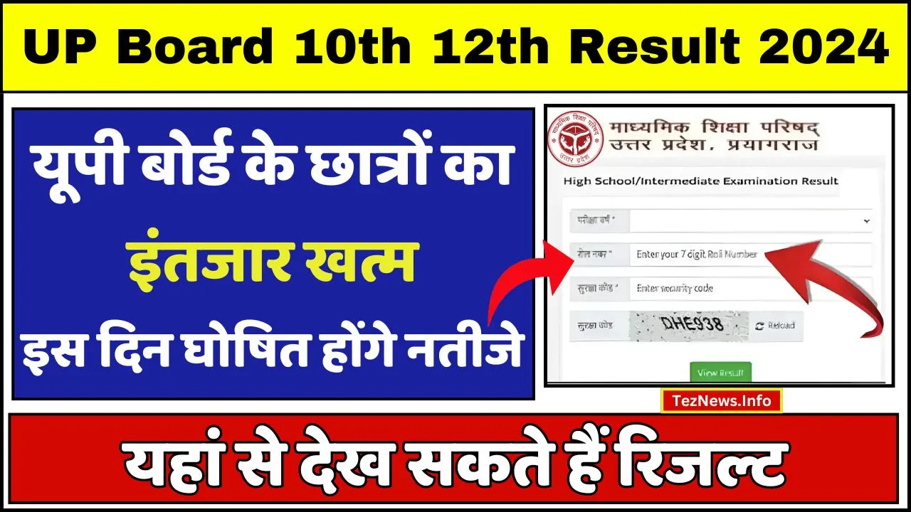 UP Board 2024 Result update