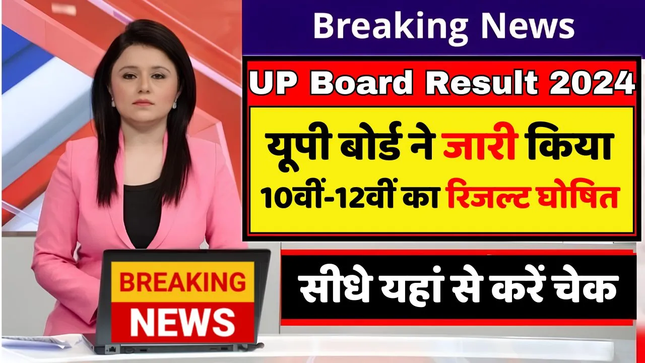 UP Board Result 2024 OUT