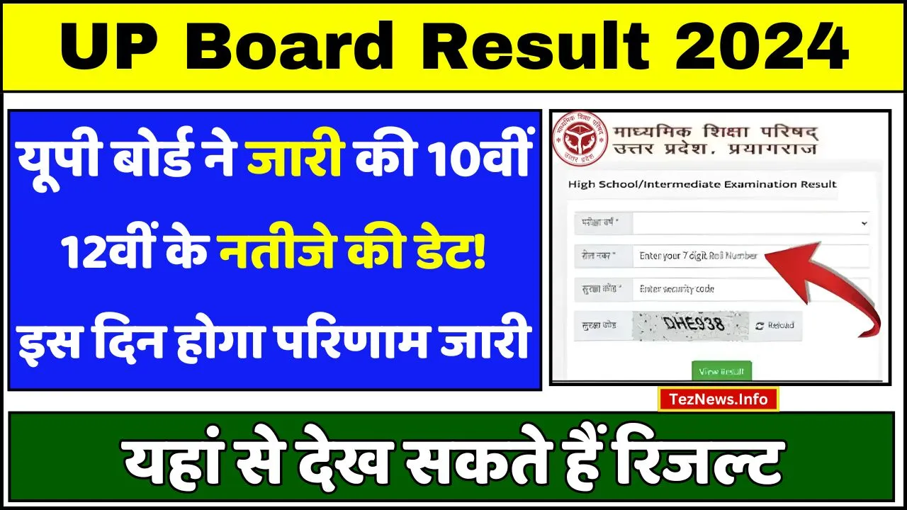 UP Board 10th 12th Result Check