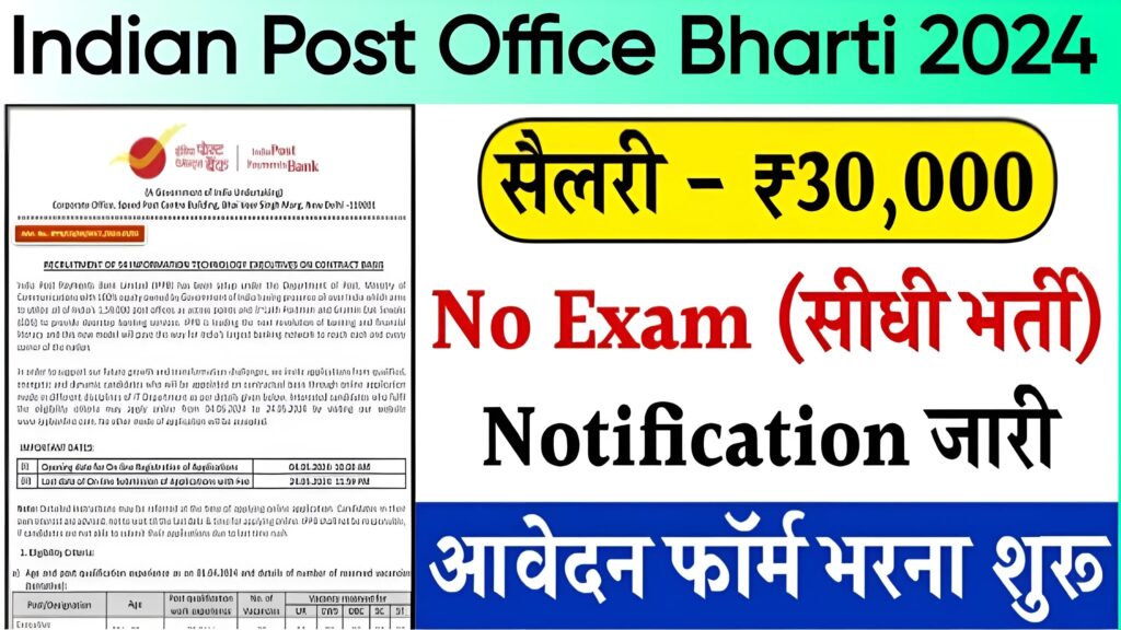 Indian Post Office Bharti 2024